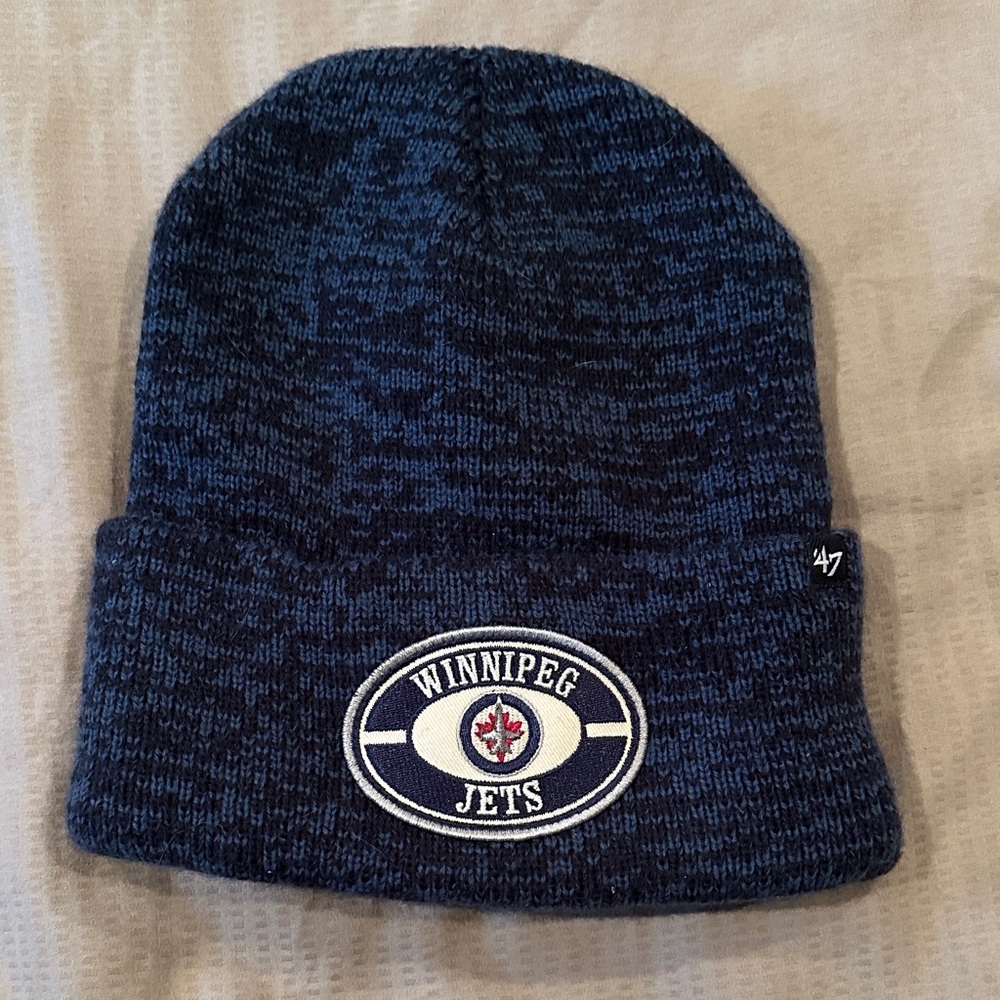 47 Brand Navy Winnipeg Jets Toque